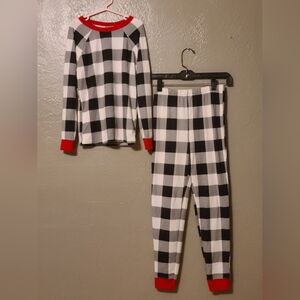 Holiday Time kids unisex size 10 pajamas gently loved